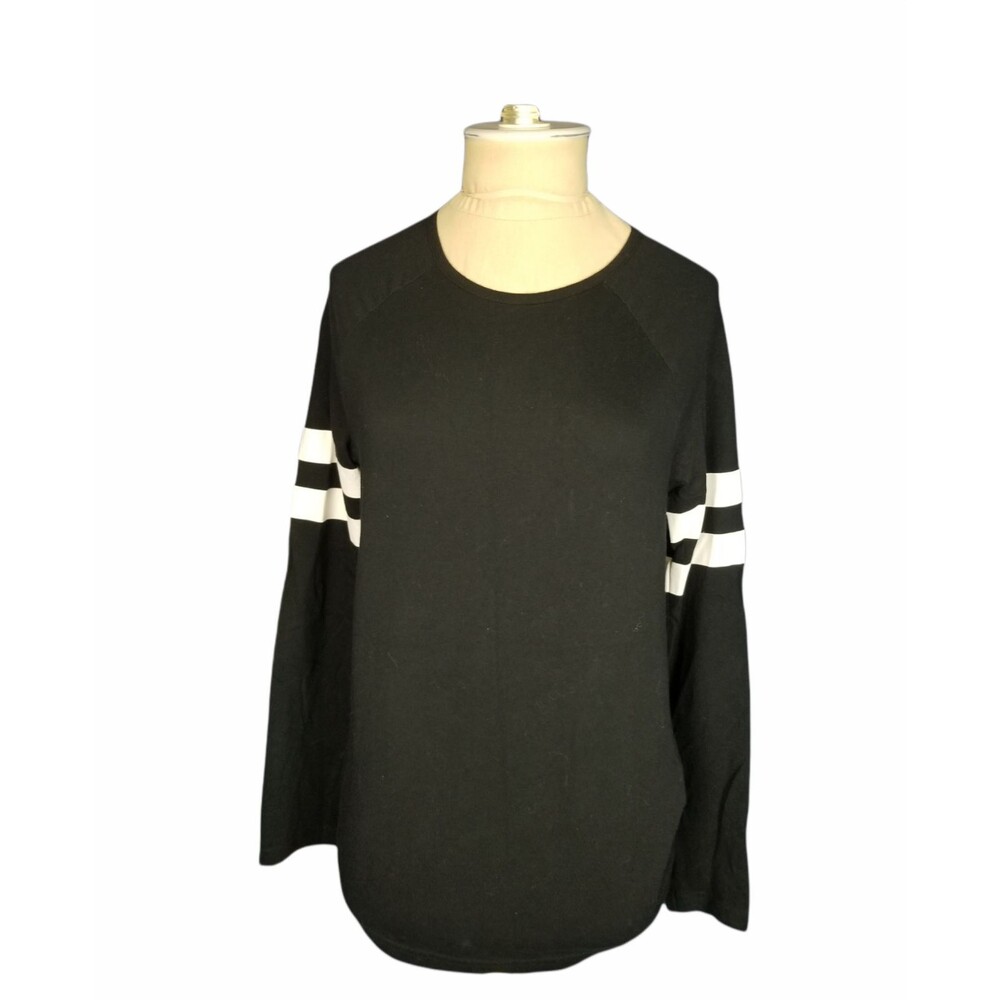 H&M Women's jersey long-sleeve top black